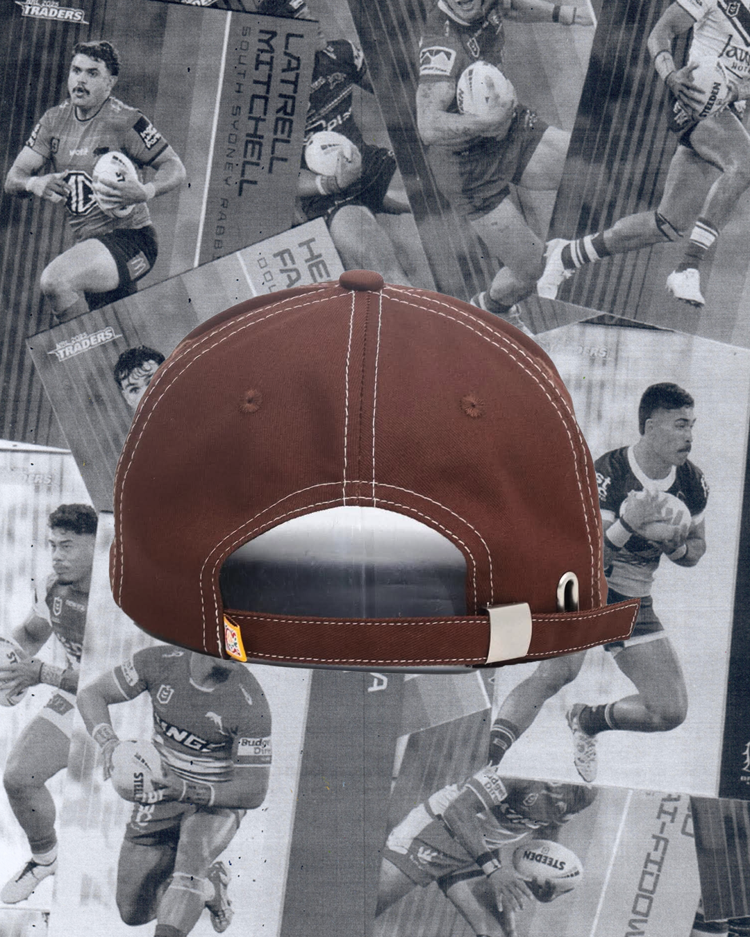 Brown Anchor Cap