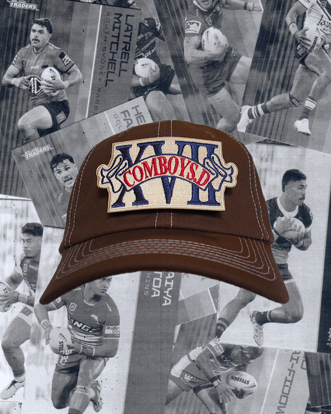 Brown Anchor Cap