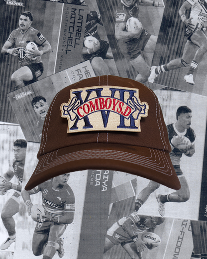 Brown Anchor Cap