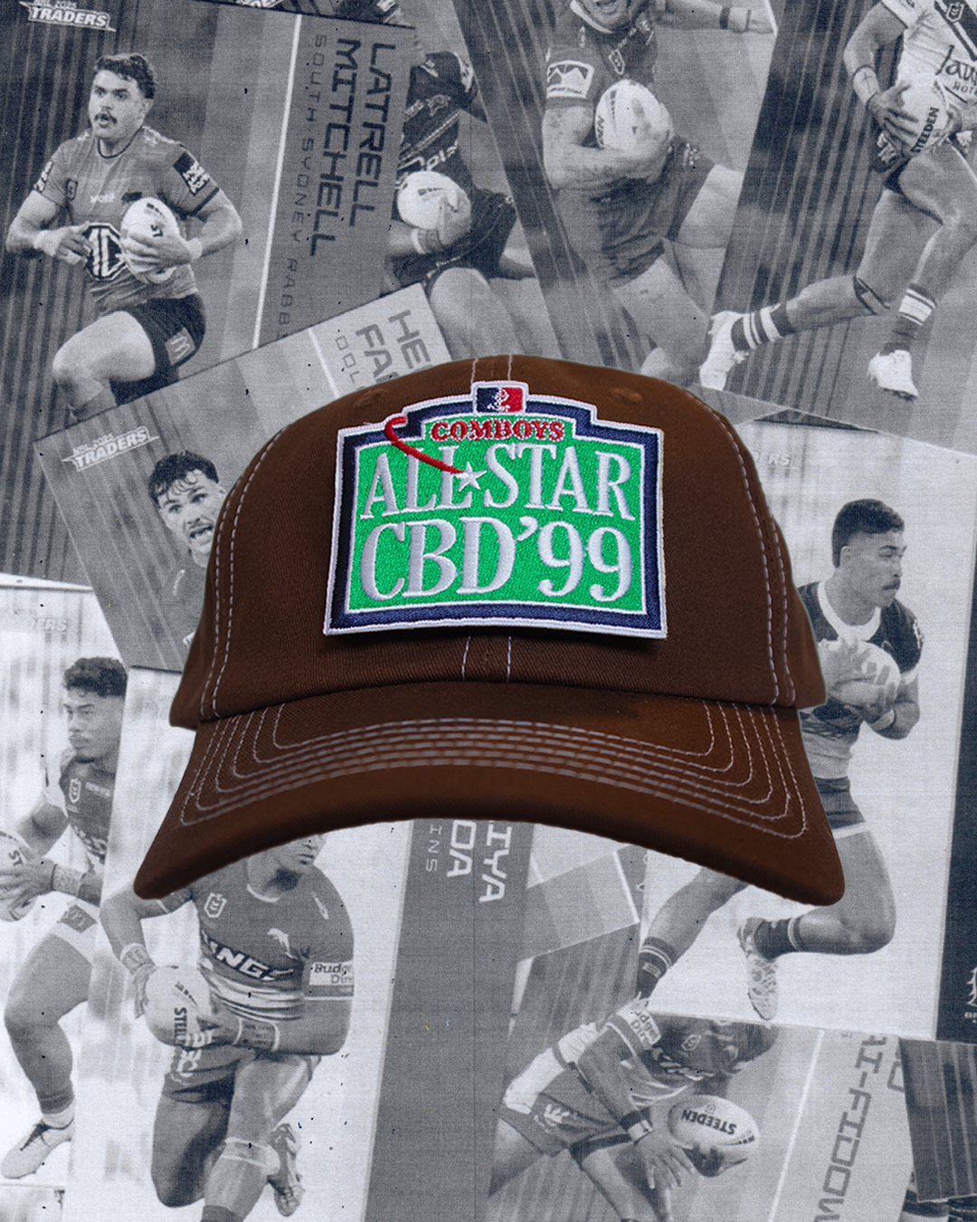 Brown Anchor Cap