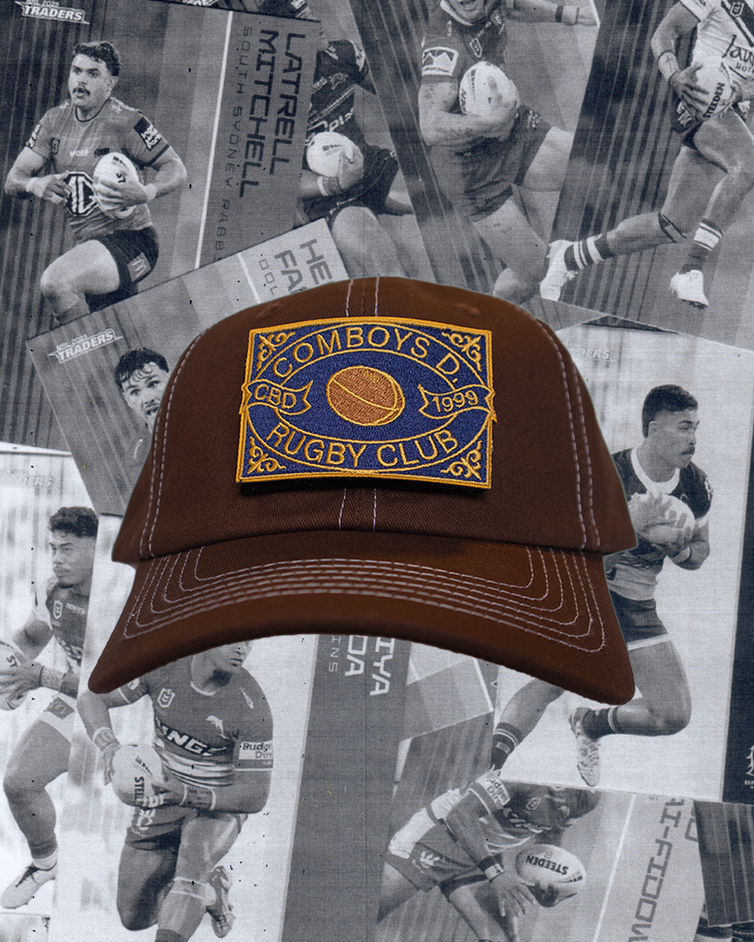 Brown Anchor Cap