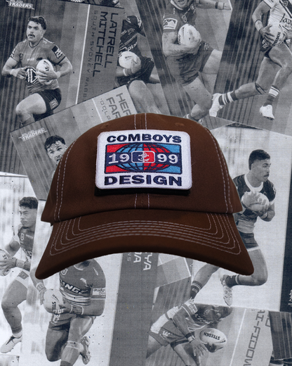 Brown Anchor Cap